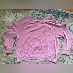 Faded Pink Crew Neck | Old Navy